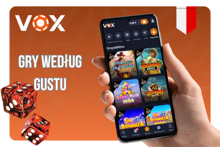 Vox Casino Gry wedlug gustu