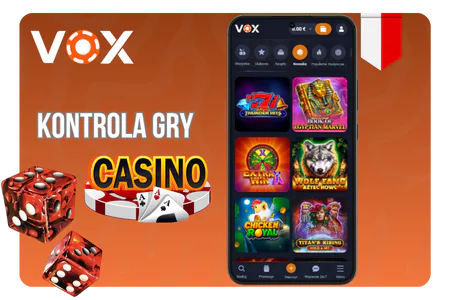 Vox Casino Kontrola gry