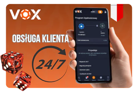 Vox Casino Obsługa klienta