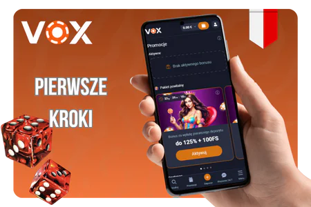 Vox Casino pierwsze kroki